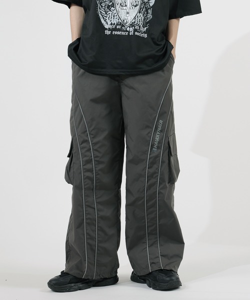 Theater code(シアターコード)の「▲piping cargo pant / パイピング カーゴパンツ(カーゴパンツ・メンズ・ダークグレー・2/3)」の12枚目の写真