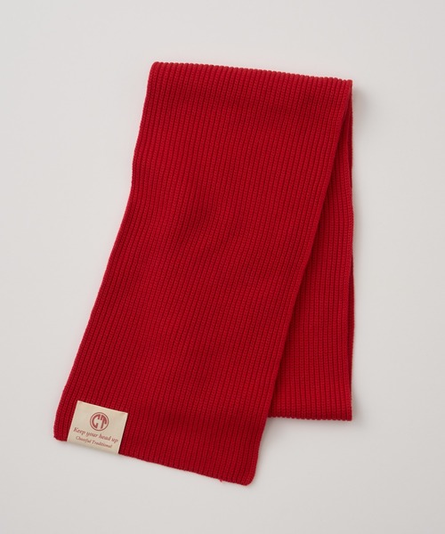 CIAOPANIC TYPY（チャオパニックティピー）の「リブニットカラーマフラー（マフラー・メンズ・グレー系その他/ブラック/チャコールグレー/レッド/カーキ・ONE SIZE）」の10枚目の写真