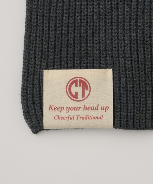 CIAOPANIC TYPY（チャオパニックティピー）の「リブニットカラーマフラー（マフラー・メンズ・グレー系その他/ブラック/チャコールグレー/レッド/カーキ・ONE SIZE）」の12枚目の写真