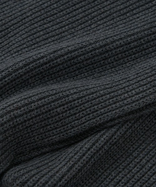 CIAOPANIC TYPY（チャオパニックティピー）の「リブニットカラーマフラー（マフラー・メンズ・グレー系その他/ブラック/チャコールグレー/レッド/カーキ・ONE SIZE）」の13枚目の写真