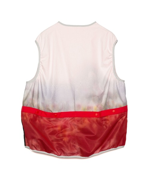 yoshiokubo(ヨシオクボ)の「yoshiokubo ヨシオクボ / RV FUZZY FLOWER VEST リバーシブルフラワー総柄プリントベスト / YKS24503(ベスト・メンズ・ホワイト・3)」の2枚目の写真