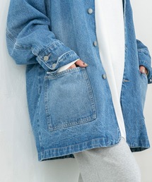 PICHI（ピイチ）の「デニムボアジャケット（デニムジャケット