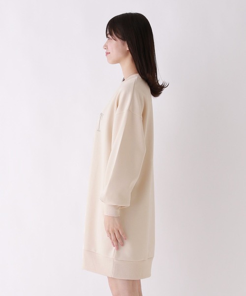 repipi armario(レピピ アルマリオ)の「ダンボールシシュウワンピース(ワンピース・キッズ・グレー/ピンク/アイボリー・SMALL/LARGE/MEDIUM)」の8枚目の写真