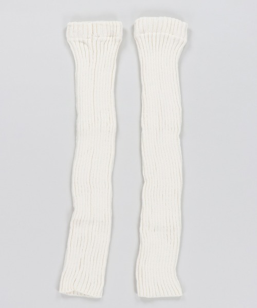SPINNS(スピンズ)の「漫画みたいなもこもこルーズ☆彡70cm ニットレッグカバー(レッグウォーマー・レディース・ブラック/ブラウン/アイボリー/グレー/カーキ・ONESIZE)」の6枚目の写真
