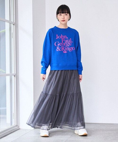 coen（コーエン）の「2WAYチュールティアードスカート（スカート・レディース・ダークグレー/ブラック/オフホワイト・M/L）」の16枚目の写真