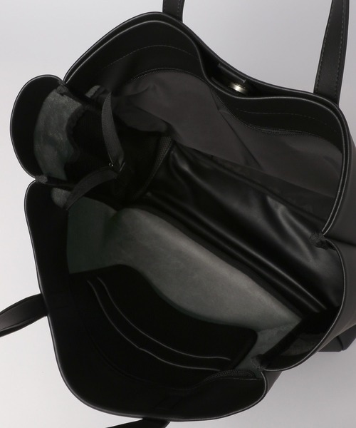 GLOBAL WORK(グローバルワーク)の「撥水ジャストポケット2ROOMトート/996578(トートバッグ・メンズ・ブラウン/その他/ブラック/ネイビー・FREE)」の11枚目の写真