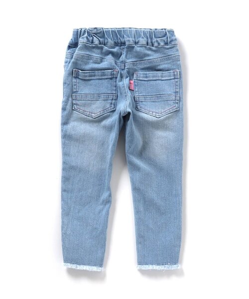 BREEZE（ブリーズ）の「フリンジスキニーパンツ_ストレッチ（その他パンツ・キッズ・ブラック/サックスブルー・90/100/110/120/80/130/140）」の12枚目の写真