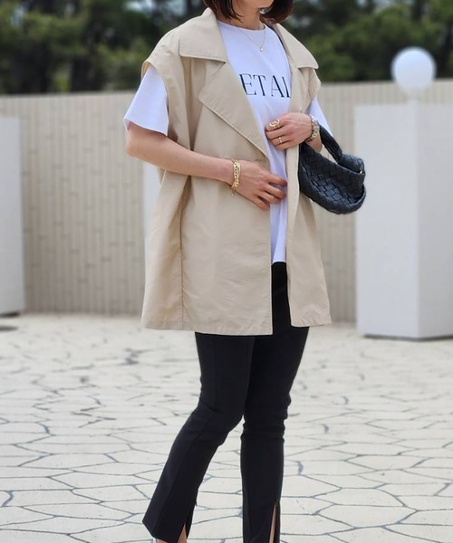 バックバルーンギャザードロストジレ Emma Taylor│STYLEDOOR
