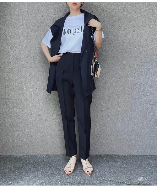 バックバルーンギャザードロストジレ Emma Taylor│STYLEDOOR