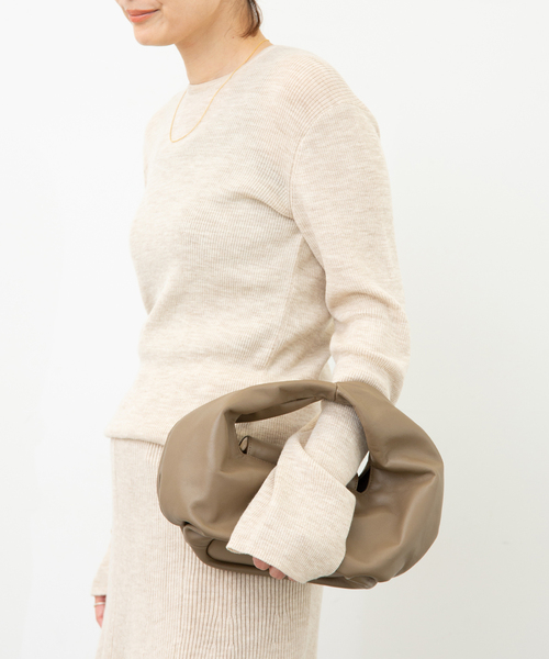 美品　ドゥーズィエムクラス　gu_de グッド　BOH BAG ベージュ セール】【gu_de/グッド】 BOH BAG（ハンドバッグ）｜Deuxieme