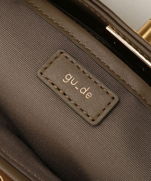 美品　ドゥーズィエムクラス　gu_de グッド　BOH BAG ベージュ セール】【gu_de/グッド】 BOH BAG（ハンドバッグ）｜Deuxieme