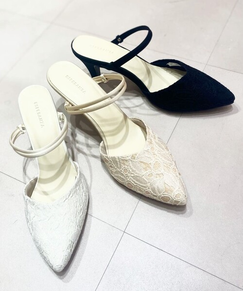 楽天市場】800円OFFクーポン 結婚式 パンプス 靴 アンクル