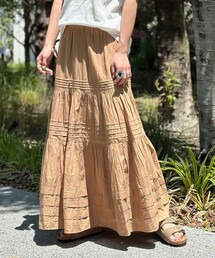 FREAK'S STORE | インド ピンタックスカート(スカート)