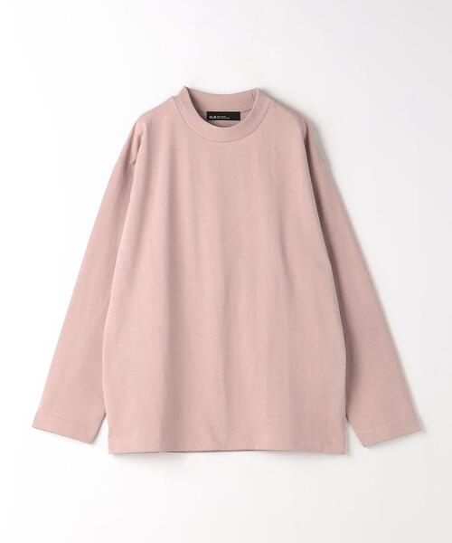 green label relaxing（グリーンレーベルリラクシング）の「スビン クルーネック Tシャツ（Tシャツ/カットソー・メンズ・ブラック/ライトピンク/ターコイズブルー/ホワイト・S/M/XL/L）」の8枚目の写真