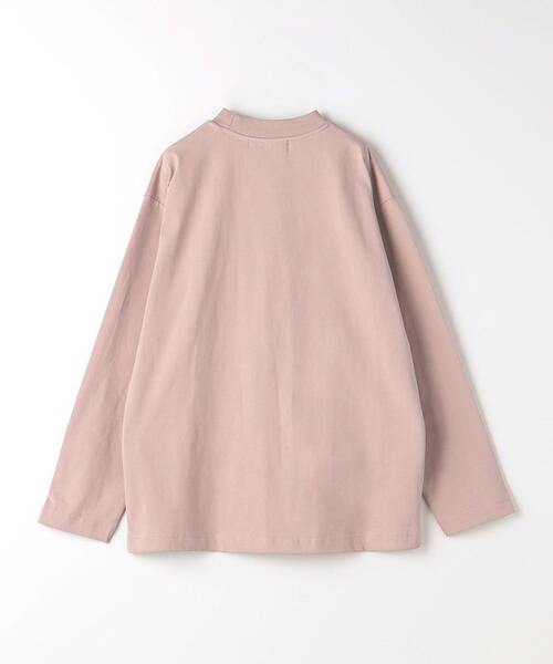 green label relaxing（グリーンレーベルリラクシング）の「スビン クルーネック Tシャツ（Tシャツ/カットソー・メンズ・ブラック/ライトピンク/ターコイズブルー/ホワイト・S/M/XL/L）」の6枚目の写真