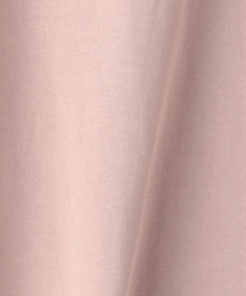 green label relaxing（グリーンレーベルリラクシング）の「スビン クルーネック Tシャツ（Tシャツ/カットソー・メンズ・ブラック/ライトピンク/ターコイズブルー/ホワイト・S/M/XL/L）」の9枚目の写真