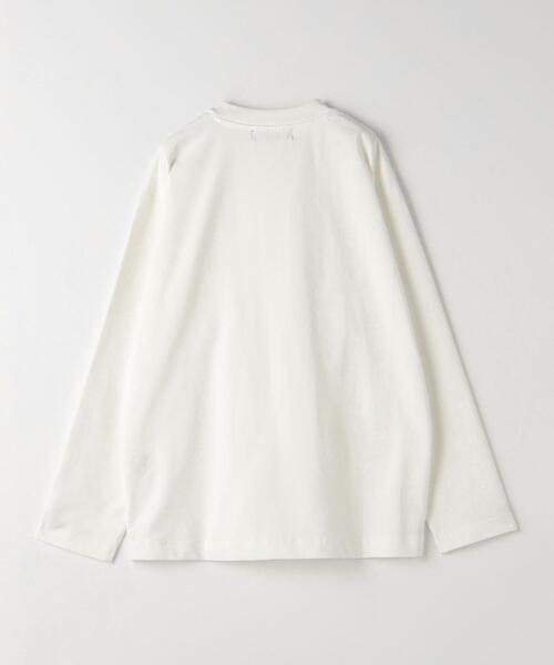 green label relaxing（グリーンレーベルリラクシング）の「スビン クルーネック Tシャツ（Tシャツ/カットソー・メンズ・ブラック/ライトピンク/ターコイズブルー/ホワイト・S/M/XL/L）」の11枚目の写真