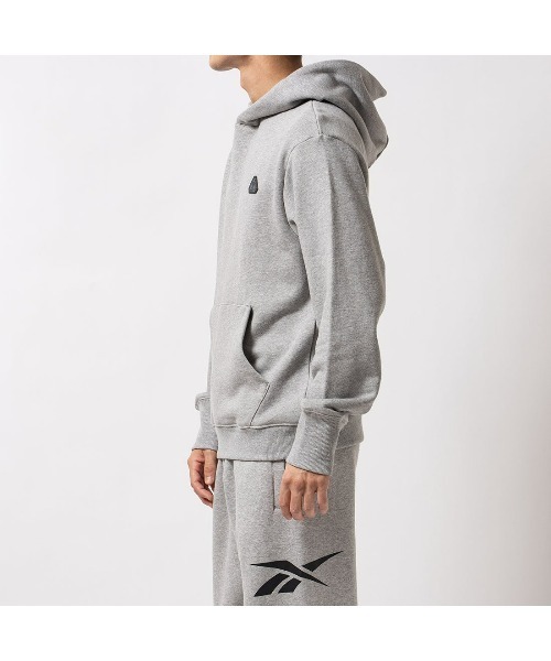 Reebok(リーボック)の「クラシック ATR フーディー / ATR HOOPWEAR HOODIE(パーカー・メンズ・ライトベージュ/ブラック/グレー・LARGE/MEDIUM/SMALL/XX-LARGE/X-LARGE)」の4枚目の写真