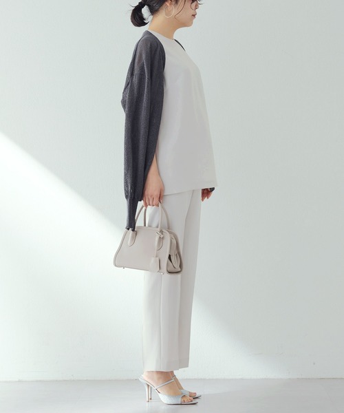 Whim Gazette(ウィムガゼット)の「ストレッチスリットパンツ Whim Gazette(ウィムガゼット)の「ストレッチスリットパンツ