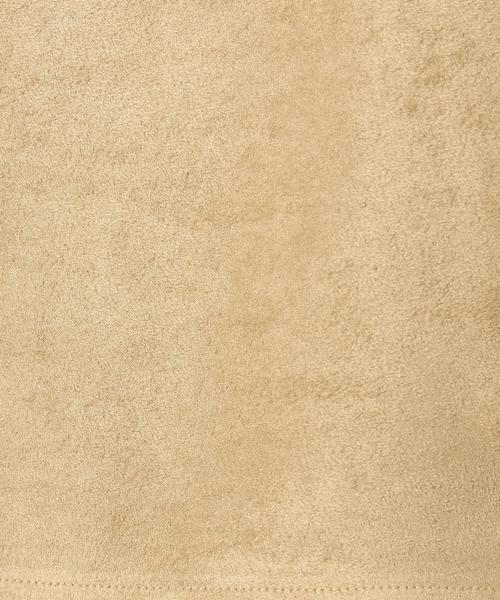 BEAUTY&YOUTH UNITED ARROWS(ビューティーアンドユースユナイテッドアローズ)の「BY スウェードタッチポケットTシャツ ◆(Tシャツ/カットソー・レディース・ナチュラル/ベージュ/ネイビー・フリー)」の4枚目の写真