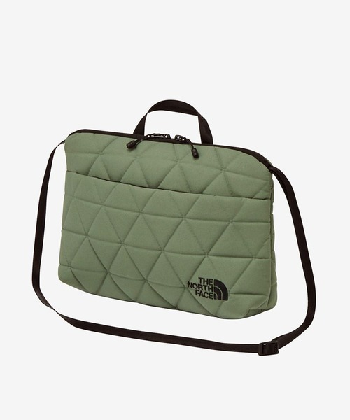 THE NORTH FACE(ザノースフェイス)の「THE NORTH FACE/ザ・ノース・フェイス ショルダーポーチ ジオフェイスポーチ Geoface Pouch NM32356(ショルダーバッグ・メンズ・ブラック/グレイッシュベージュ/ストーン/カーキ/アーミー/アイボリー/スモークピンク・FREE)」の6枚目の写真