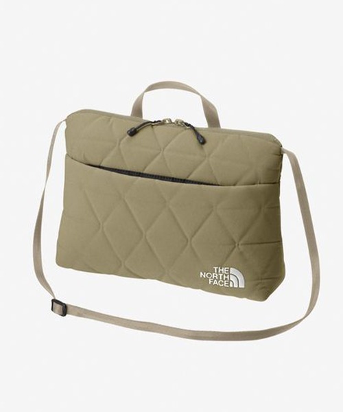 THE NORTH FACE(ザノースフェイス)の「THE NORTH FACE/ザ・ノース・フェイス ショルダーポーチ ジオフェイスポーチ Geoface Pouch NM32356(ショルダーバッグ・メンズ・ブラック/グレイッシュベージュ/ストーン/カーキ/アーミー/アイボリー/スモークピンク・FREE)」の5枚目の写真