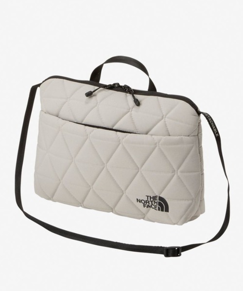 THE NORTH FACE(ザノースフェイス)の「THE NORTH FACE/ザ・ノース・フェイス ショルダーポーチ ジオフェイスポーチ Geoface Pouch NM32356(ショルダーバッグ・メンズ・ブラック/グレイッシュベージュ/ストーン/カーキ/アーミー/アイボリー/スモークピンク・FREE)」の2枚目の写真