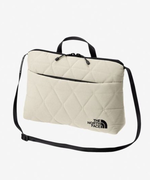 THE NORTH FACE(ザノースフェイス)の「THE NORTH FACE/ザ・ノース・フェイス ショルダーポーチ ジオフェイスポーチ Geoface Pouch NM32356(ショルダーバッグ・メンズ・ブラック/グレイッシュベージュ/ストーン/カーキ/アーミー/アイボリー/スモークピンク・FREE)」の3枚目の写真