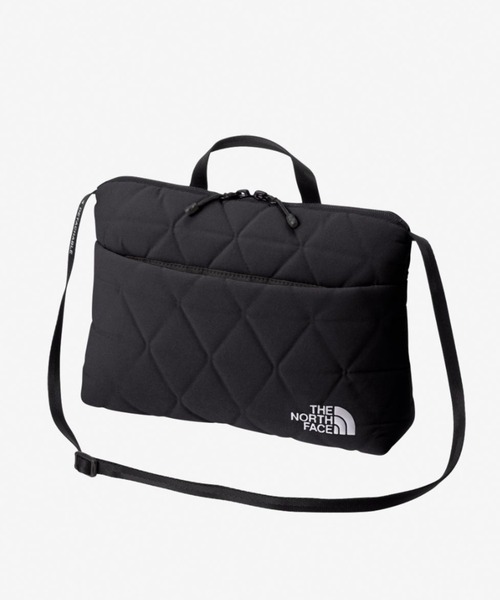 THE NORTH FACE(ザノースフェイス)の「THE NORTH FACE/ザ・ノース・フェイス ショルダーポーチ ジオフェイスポーチ Geoface Pouch NM32356(ショルダーバッグ・メンズ・ブラック/グレイッシュベージュ/ストーン/カーキ/アーミー/アイボリー/スモークピンク・FREE)」の1枚目の写真