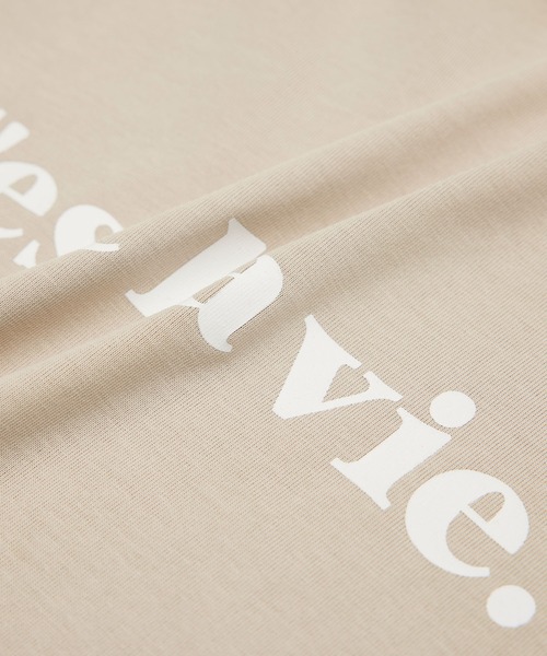 ROPE' PICNIC（ロペピクニック）の「RENU/ロゴTシャツ（Tシャツ/カットソー・レディース・ベージュ/ブラック/ホワイト系その他/ホワイト/ホワイト系その他4/ホワイト系その他3・40/38）」の8枚目の写真