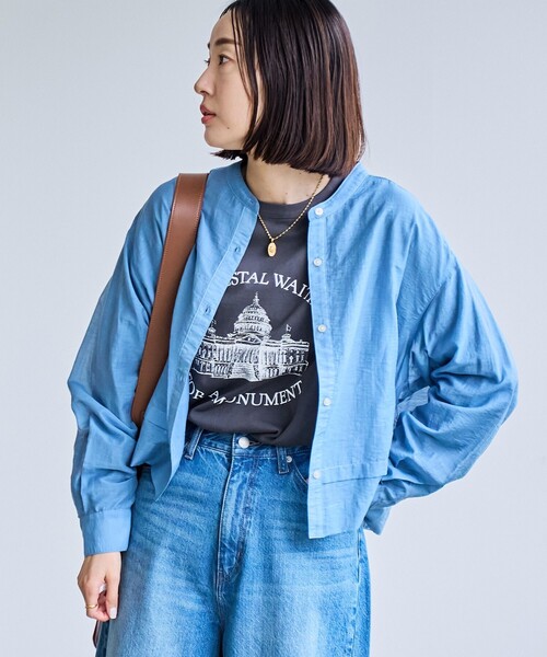 coen（コーエン）の「アソートロゴプリントTシャツ（Tシャツ/カットソー・レディース・オフホワイト/ダークグレー/その他1・M/L）」の17枚目の写真