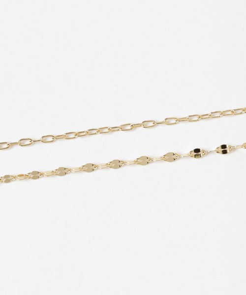 LAPUIS（ラピュイ）の「Lapuis　SV925 HEART DUAL ネックレス（ネックレス・レディース・ゴールド/その他1・-）」の9枚目の写真