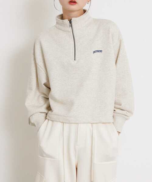 M470 別注　champion × SENSE OF PLACE ハーフジップ セール】『別注』Champion×SENSE OF PLACE ハーフジップトップ