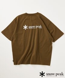 【SNOWPEAK / スノーピーク】別注 ロゴプリント Tシャツ