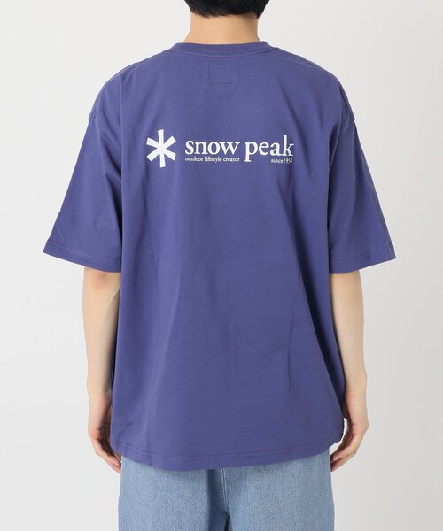 新品 ジャーナルスタンダードレリューム 別注 スノーピーク Tシャツワンピース 追加2》別注【Snow Peak/スノーピーク】Tシャツワンピース