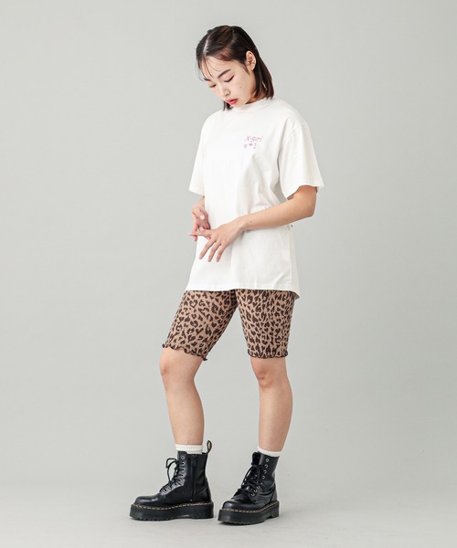 X-girl（エックスガール）の「X-girl FLAG S/S TEE（Tシャツ/カットソー・レディース・ブラック/ホワイト・S/M/L/XL）」の14枚目の写真