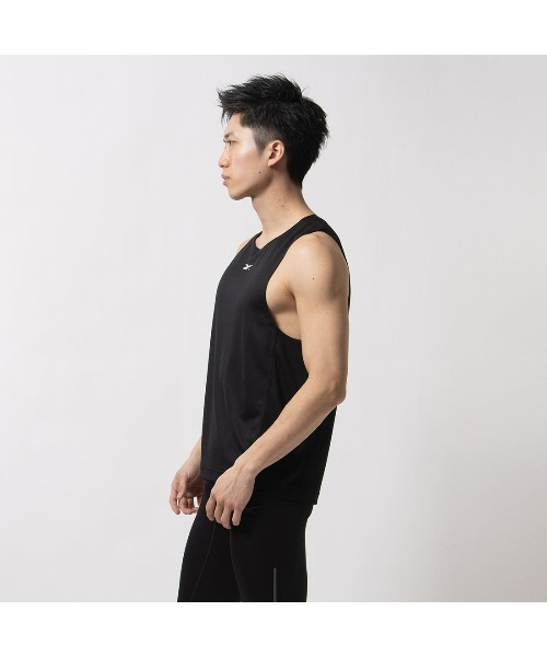 Reebok（リーボック）の「クラシック バスケットボール メッシュ タンクトップ / BASKETBALL MESH TANK（タンクトップ・メンズ・ブラック/ネイビー/レッド・LARGE/MEDIUM/SMALL/XX-LARGE/X-LARGE）」の17枚目の写真