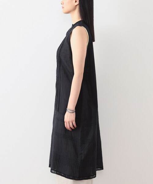 BEAMS BOY（ビームスボーイ）の「BEAMS BOY / ヴィンテージ レース ピンタック ノースリーブ（ワンピース・レディース・ブラック/オフホワイト/クリーム・ONE SIZE）」の22枚目の写真