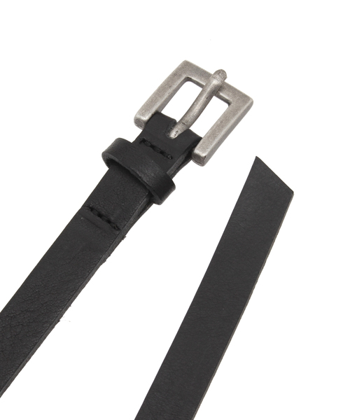 JENEVIEVE（ジュヌヴィエーヴ）の「コンチョパーツナローベルト（ベルト・レディース・アイボリー/ブラック/ベージュ・FREE）」の6枚目の写真