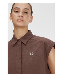 FRED PERRY（フレッドペリー）の「Sleeveless Shirt Dress
