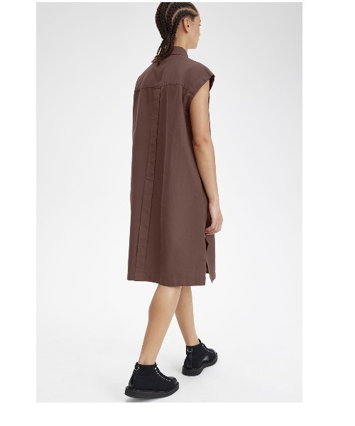 FRED PERRY（フレッドペリー）の「Sleeveless Shirt Dress
