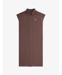 FRED PERRY シャツワンピース Zip-Through Shirt Dress(8 129：SNOW WHITE): | FRED PERRY