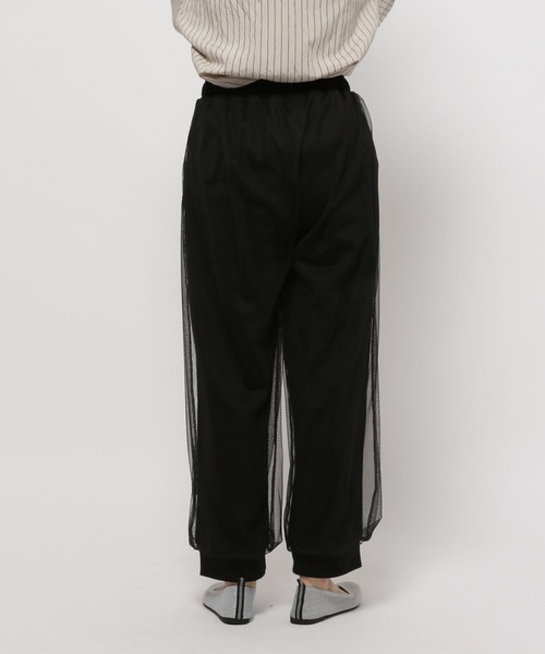 niko and...(ニコアンド)の「チュールスウェットパンツ(スウェットパンツ・レディース・ライトグレー/アイボリー/ブラック・FREE)」の13枚目の写真