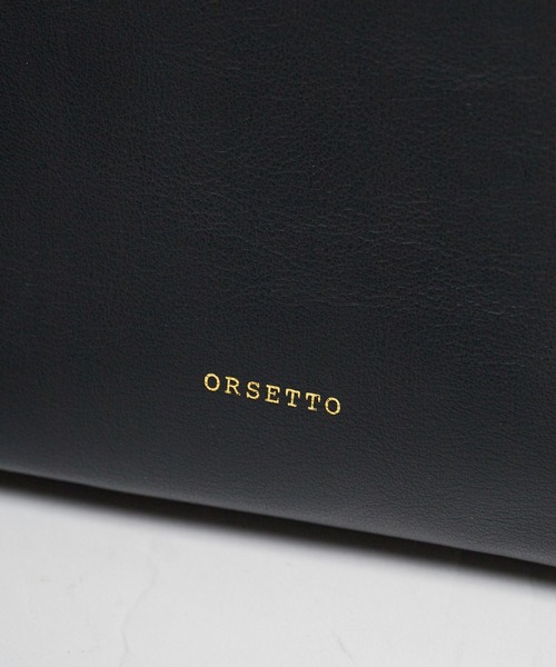 ORSETTO(オルセット)の「ORSETTO/オルセット チェーンハンドル2WAYショルダーバッグ(ショルダーバッグ・レディース・ブラウン/ブラック・FREE)」の9枚目の写真