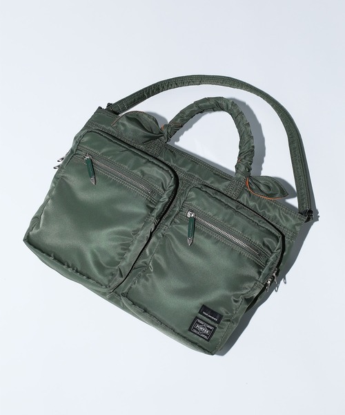 TOGA（トーガ）の「Tote bag PORTER SP（トートバッグ・メンズ・グリーン/ブラック・FREE）」の2枚目の写真