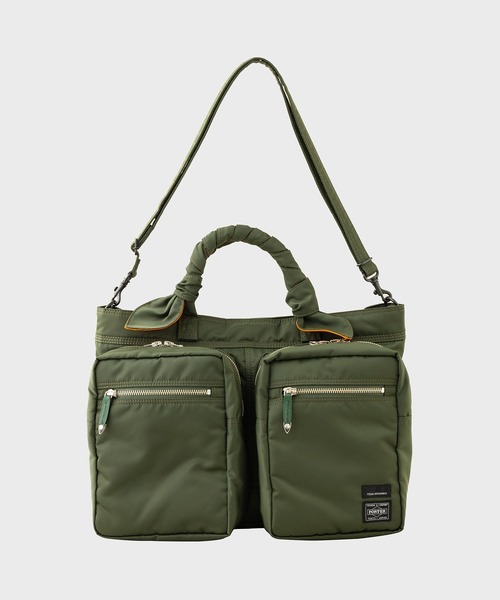 TOGA（トーガ）の「Tote bag PORTER SP（トートバッグ・メンズ・グリーン/ブラック・FREE）」の12枚目の写真