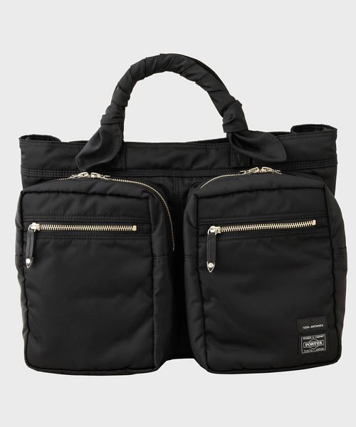 TOGA（トーガ）の「Tote bag PORTER SP（トートバッグ・メンズ・グリーン/ブラック・FREE）」の4枚目の写真