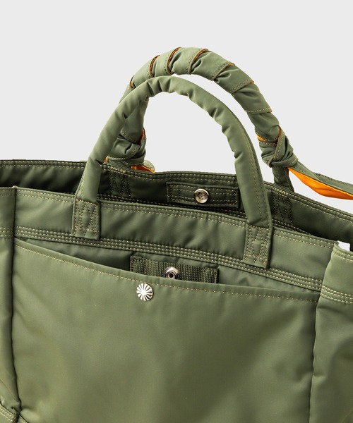 TOGA（トーガ）の「Tote bag PORTER SP（トートバッグ・メンズ・グリーン/ブラック・FREE）」の9枚目の写真