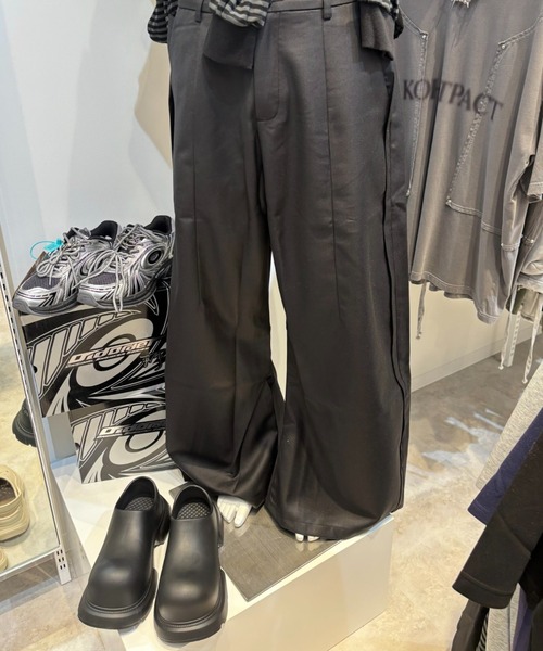 靴 Chikashitsu + volume sole clog shoes 受注制【Chikashitsu +】volume sole clog shoes