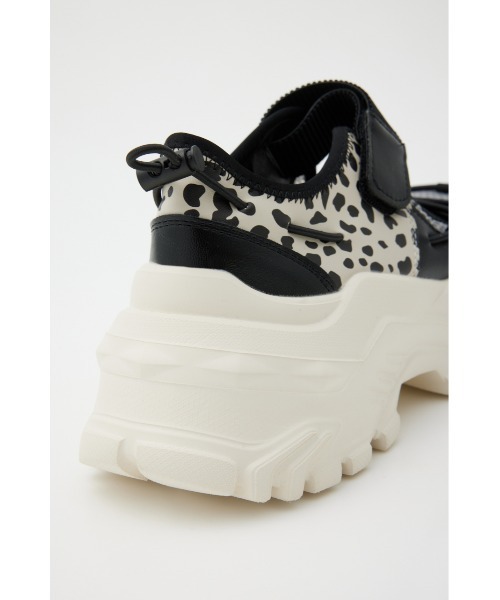 RODEO CROWNS WIDE BOWL(ロデオクラウンズワイドボウル)の「CODE OPEN SNEAKER 1(スニーカー・レディース・ホワイト/ブラック/マルチ・MEDIUM/LARGE)」の5枚目の写真